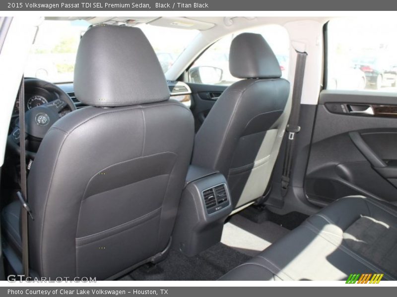 Black / Titan Black 2015 Volkswagen Passat TDI SEL Premium Sedan