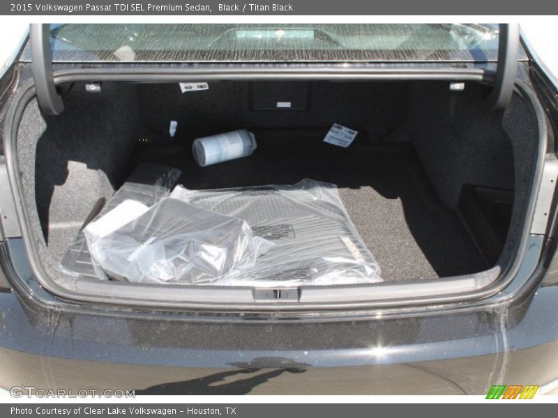 Black / Titan Black 2015 Volkswagen Passat TDI SEL Premium Sedan