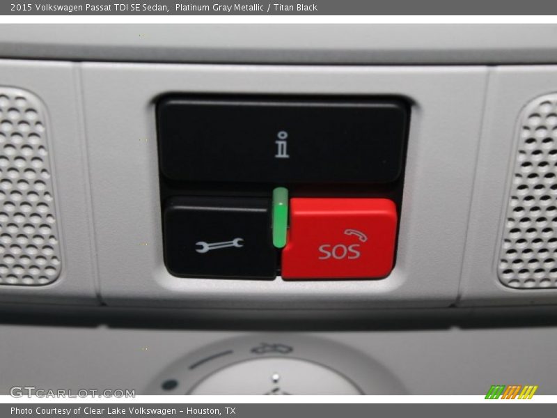Platinum Gray Metallic / Titan Black 2015 Volkswagen Passat TDI SE Sedan