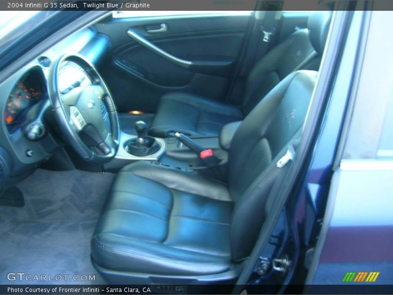 Twilight Blue / Graphite 2004 Infiniti G 35 Sedan