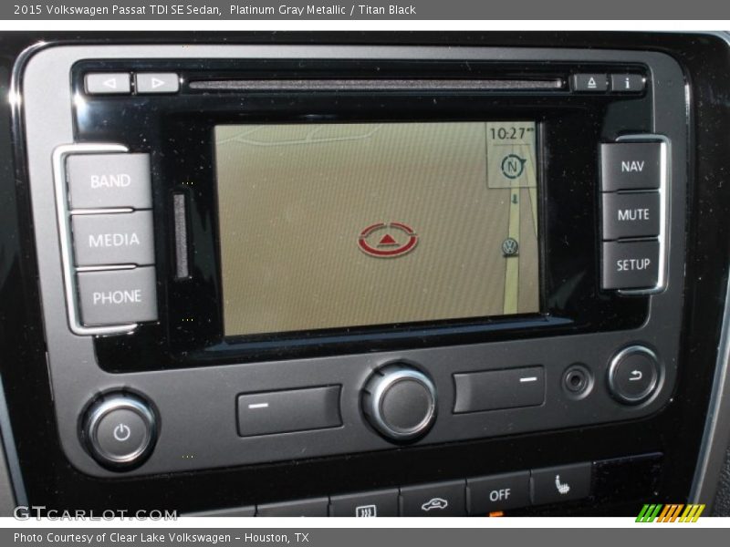 Platinum Gray Metallic / Titan Black 2015 Volkswagen Passat TDI SE Sedan
