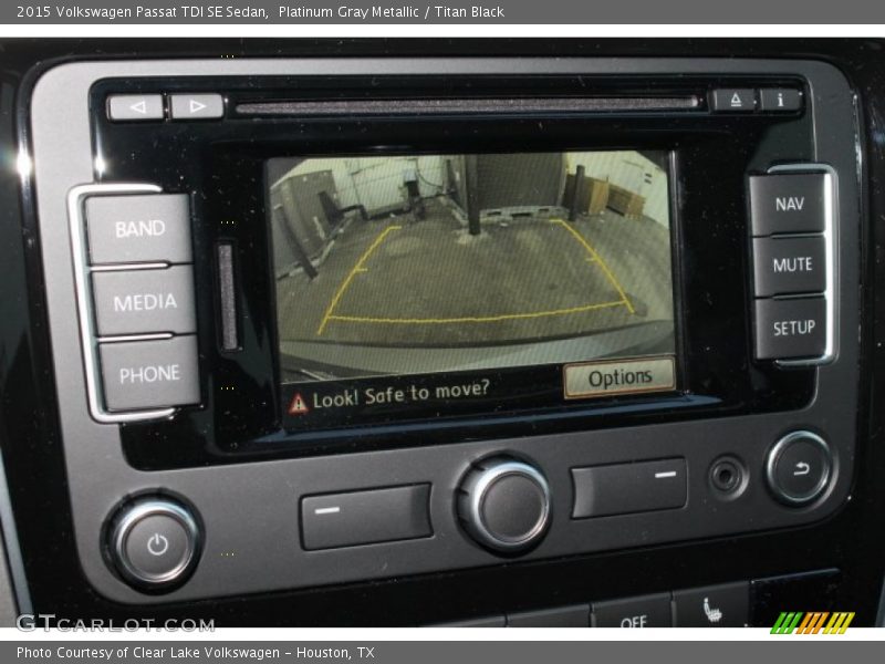 Platinum Gray Metallic / Titan Black 2015 Volkswagen Passat TDI SE Sedan