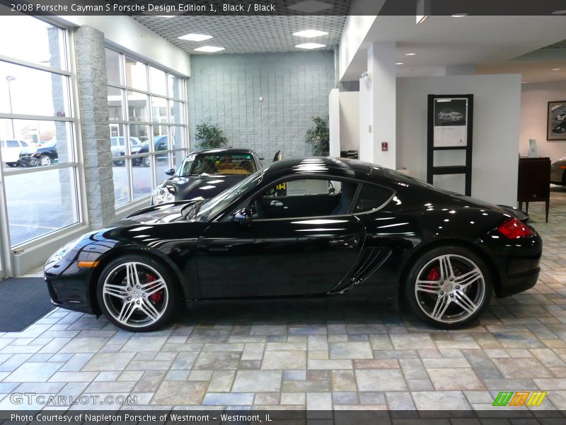 2008 Porsche Cayman S Porsche Design Edition 1, Black / Black, Profile - 2008 Porsche Cayman S Porsche Design Edition 1