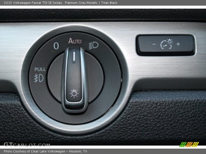 Platinum Gray Metallic / Titan Black 2015 Volkswagen Passat TDI SE Sedan