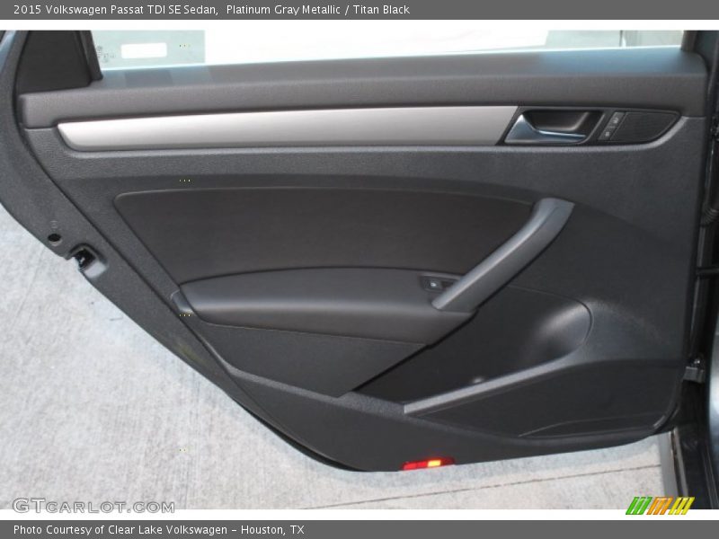 Platinum Gray Metallic / Titan Black 2015 Volkswagen Passat TDI SE Sedan