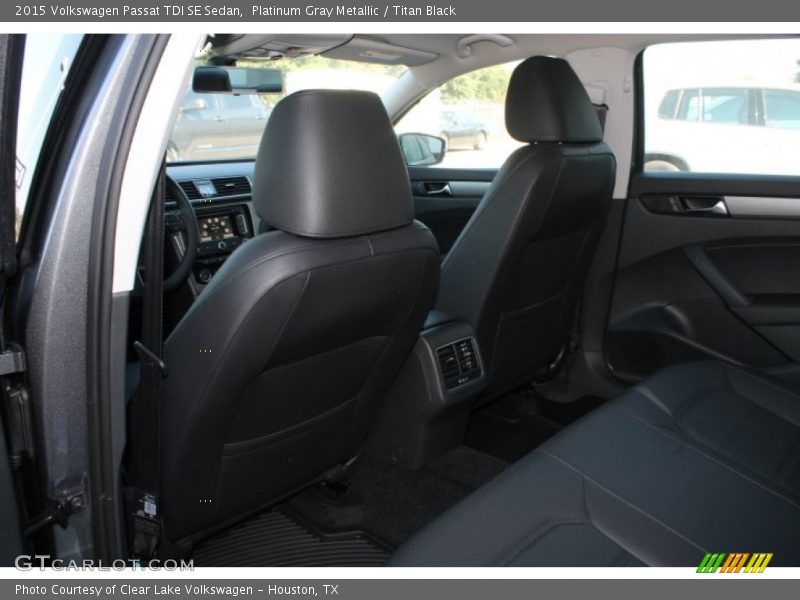 Platinum Gray Metallic / Titan Black 2015 Volkswagen Passat TDI SE Sedan