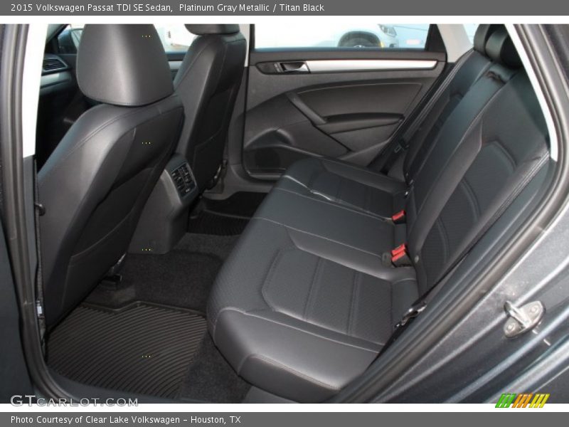 Platinum Gray Metallic / Titan Black 2015 Volkswagen Passat TDI SE Sedan