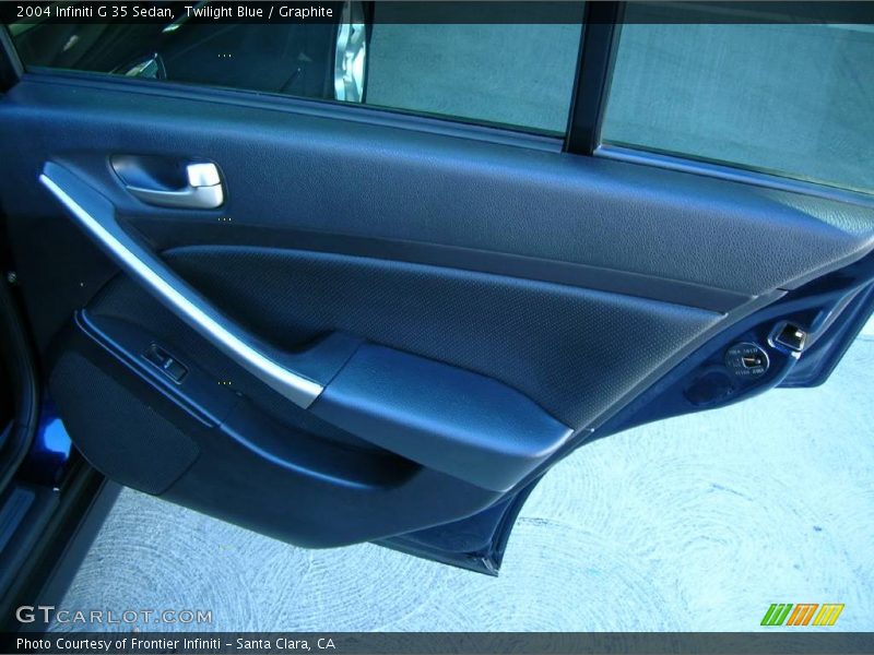 Twilight Blue / Graphite 2004 Infiniti G 35 Sedan