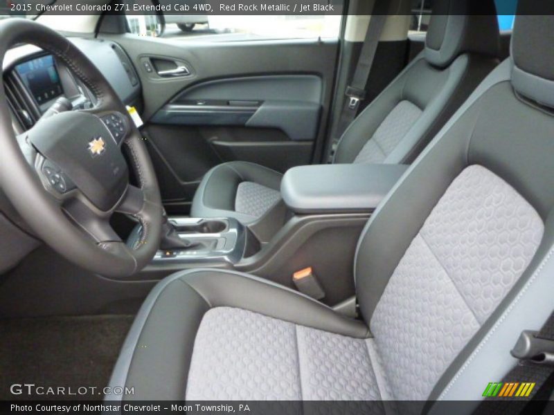 Red Rock Metallic / Jet Black 2015 Chevrolet Colorado Z71 Extended Cab 4WD