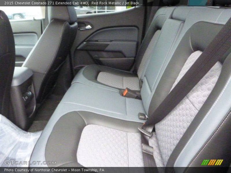 Red Rock Metallic / Jet Black 2015 Chevrolet Colorado Z71 Extended Cab 4WD