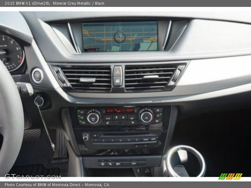 Mineral Grey Metallic / Black 2015 BMW X1 sDrive28i