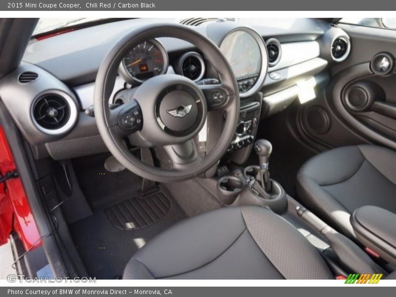  2015 Coupe Cooper Carbon Black Interior