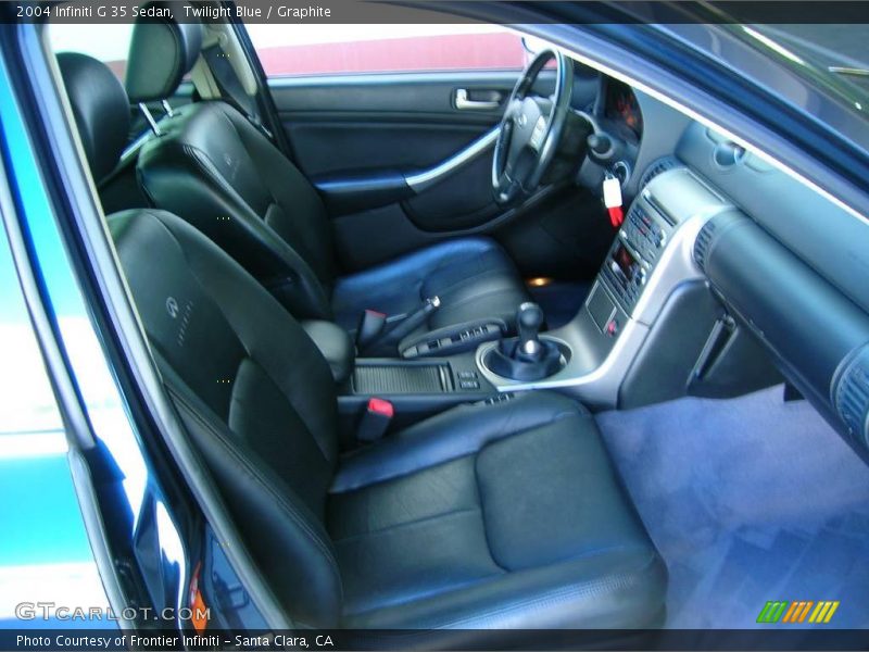 Twilight Blue / Graphite 2004 Infiniti G 35 Sedan