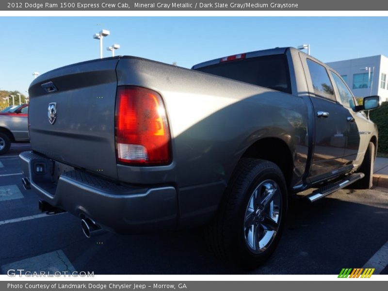 Mineral Gray Metallic / Dark Slate Gray/Medium Graystone 2012 Dodge Ram 1500 Express Crew Cab