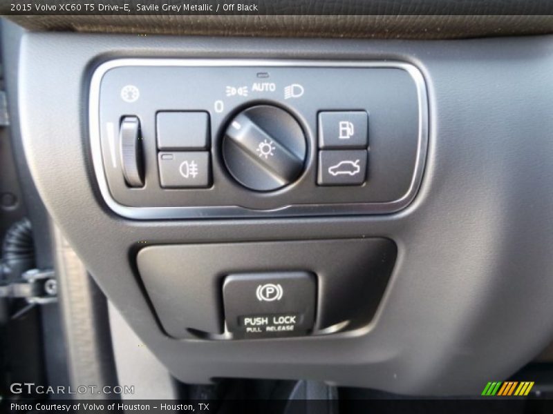 Savile Grey Metallic / Off Black 2015 Volvo XC60 T5 Drive-E