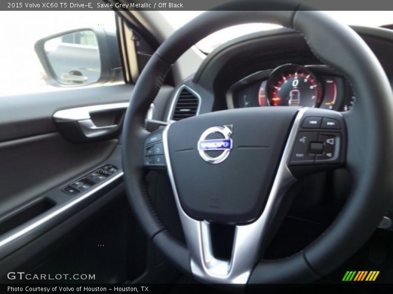 Savile Grey Metallic / Off Black 2015 Volvo XC60 T5 Drive-E