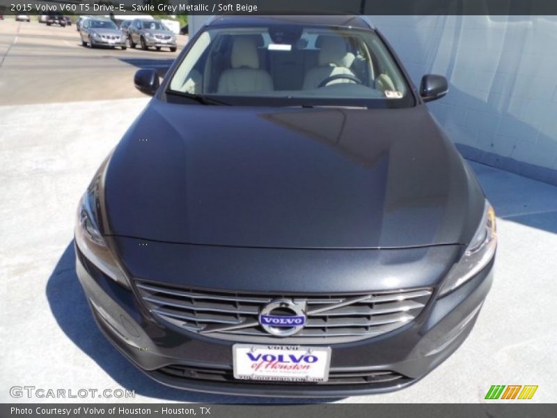 Savile Grey Metallic / Soft Beige 2015 Volvo V60 T5 Drive-E
