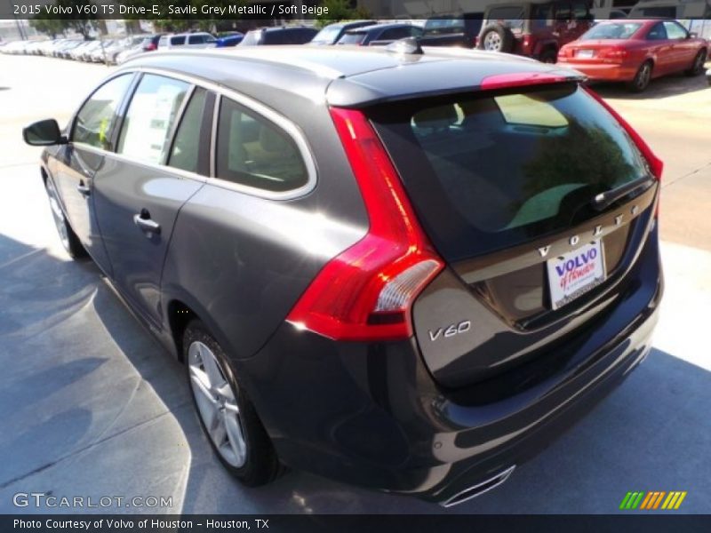 Savile Grey Metallic / Soft Beige 2015 Volvo V60 T5 Drive-E