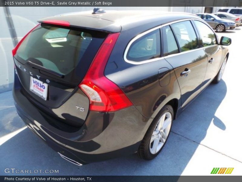 Savile Grey Metallic / Soft Beige 2015 Volvo V60 T5 Drive-E