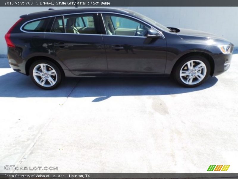 Savile Grey Metallic / Soft Beige 2015 Volvo V60 T5 Drive-E