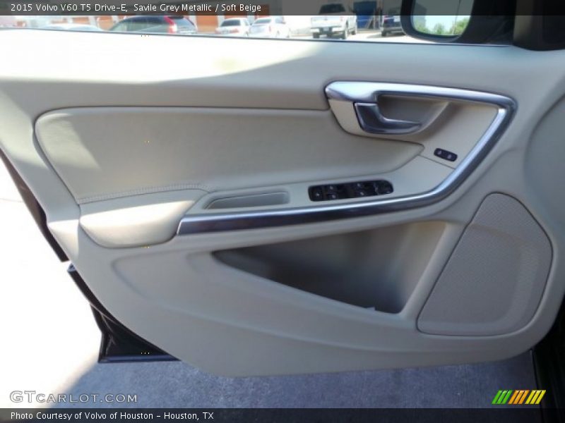 Savile Grey Metallic / Soft Beige 2015 Volvo V60 T5 Drive-E