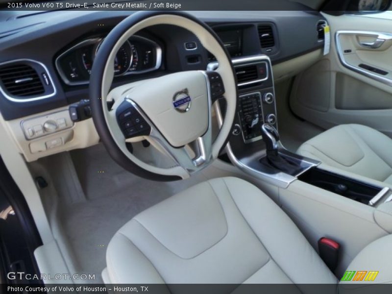 Soft Beige Interior - 2015 V60 T5 Drive-E 
