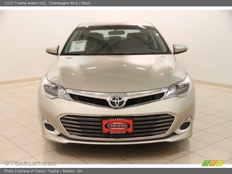 Champagne Mica / Black 2013 Toyota Avalon XLE