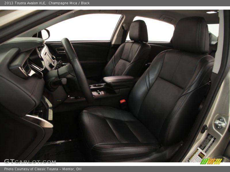 Champagne Mica / Black 2013 Toyota Avalon XLE