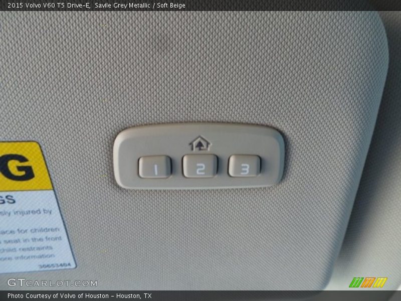 Savile Grey Metallic / Soft Beige 2015 Volvo V60 T5 Drive-E