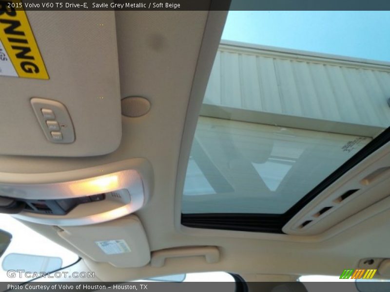 Savile Grey Metallic / Soft Beige 2015 Volvo V60 T5 Drive-E