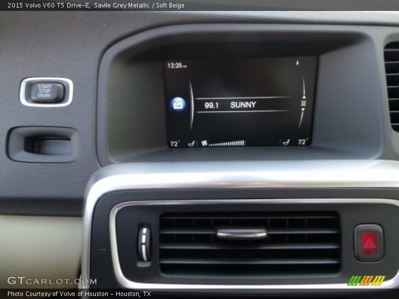 Savile Grey Metallic / Soft Beige 2015 Volvo V60 T5 Drive-E
