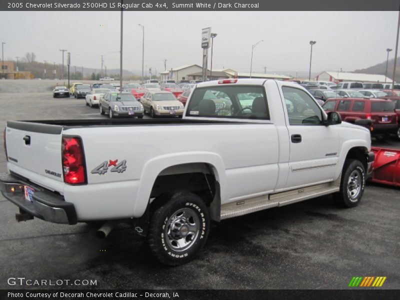 Summit White / Dark Charcoal 2005 Chevrolet Silverado 2500HD LS Regular Cab 4x4