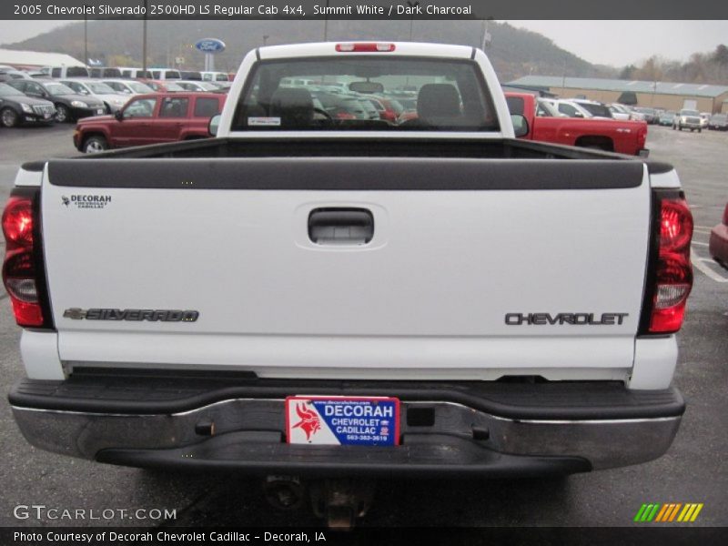 Summit White / Dark Charcoal 2005 Chevrolet Silverado 2500HD LS Regular Cab 4x4