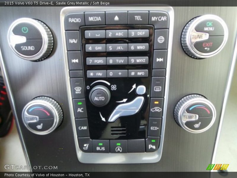 Savile Grey Metallic / Soft Beige 2015 Volvo V60 T5 Drive-E