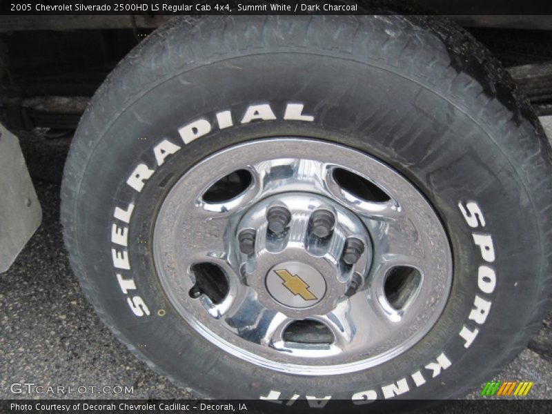 Summit White / Dark Charcoal 2005 Chevrolet Silverado 2500HD LS Regular Cab 4x4
