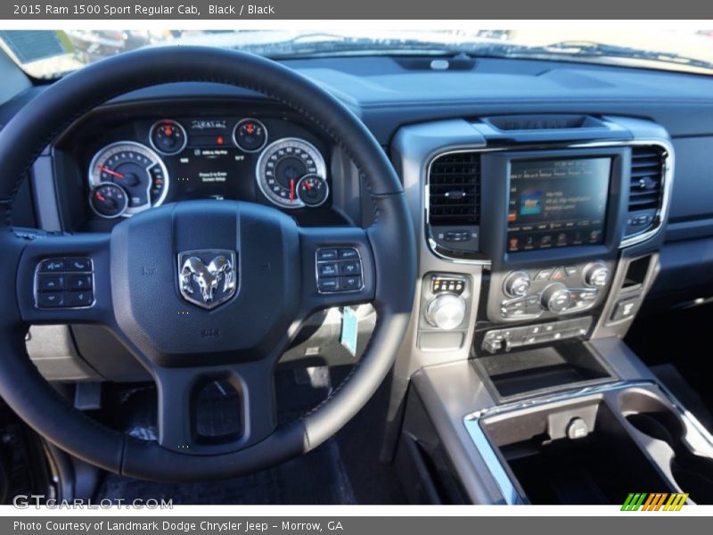 Dashboard of 2015 1500 Sport Regular Cab