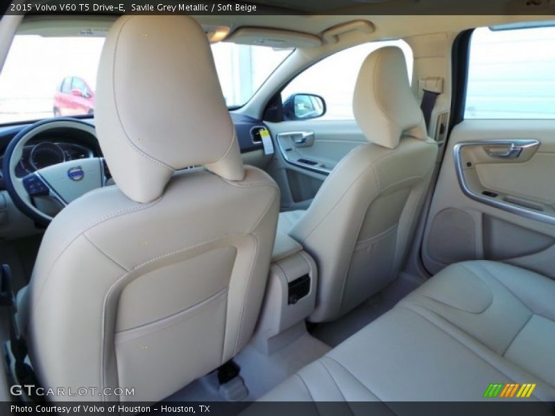Rear Seat of 2015 V60 T5 Drive-E
