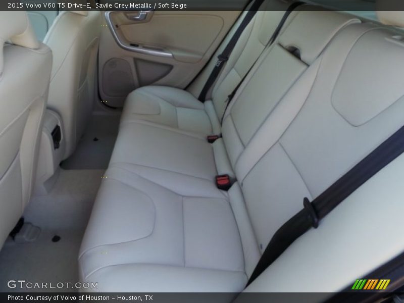 Rear Seat of 2015 V60 T5 Drive-E