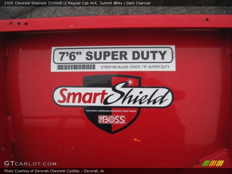 Summit White / Dark Charcoal 2005 Chevrolet Silverado 2500HD LS Regular Cab 4x4