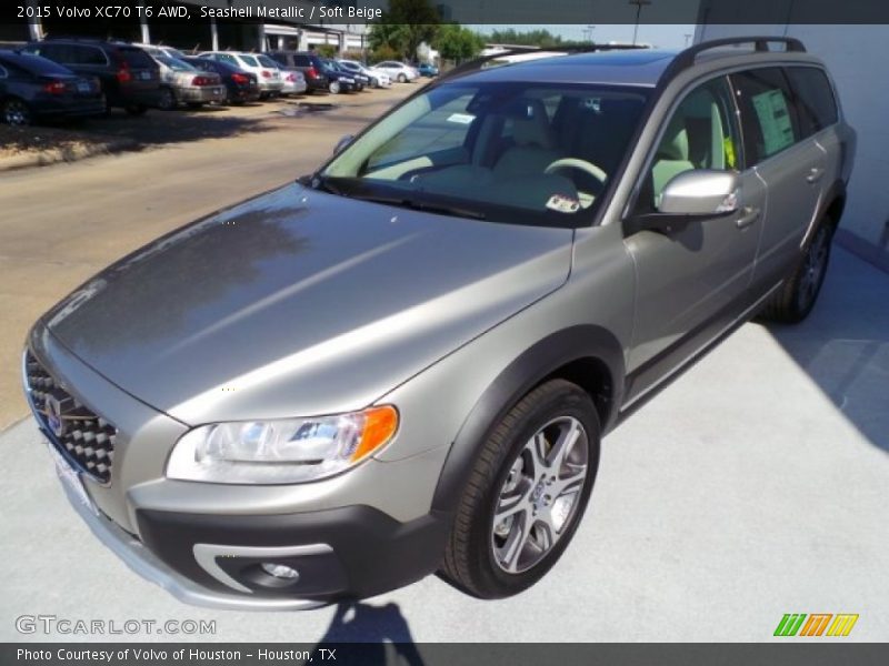 Seashell Metallic / Soft Beige 2015 Volvo XC70 T6 AWD