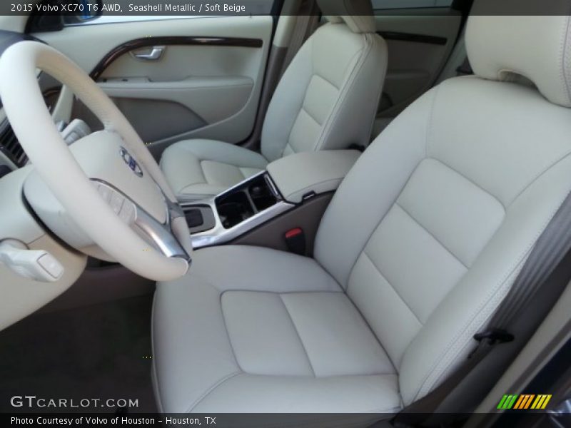 Seashell Metallic / Soft Beige 2015 Volvo XC70 T6 AWD