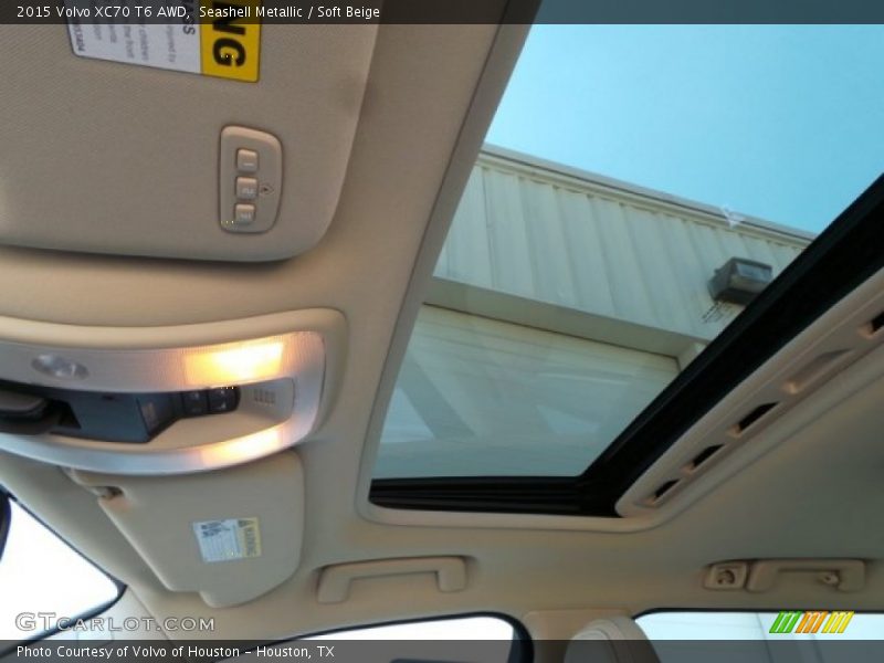 Seashell Metallic / Soft Beige 2015 Volvo XC70 T6 AWD