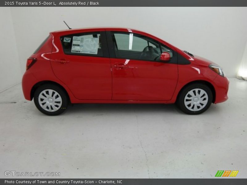  2015 Yaris 5-Door L Absolutely Red