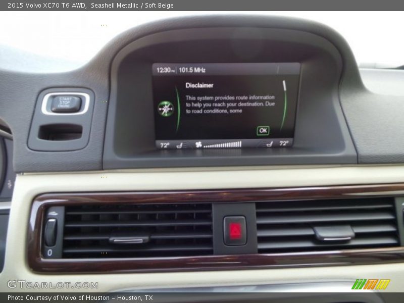 Seashell Metallic / Soft Beige 2015 Volvo XC70 T6 AWD