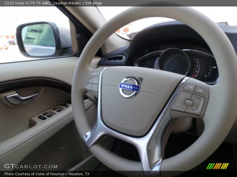 Seashell Metallic / Soft Beige 2015 Volvo XC70 T6 AWD