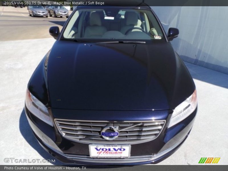 Magic Blue Metallic / Soft Beige 2015 Volvo S80 T5 Drive-E