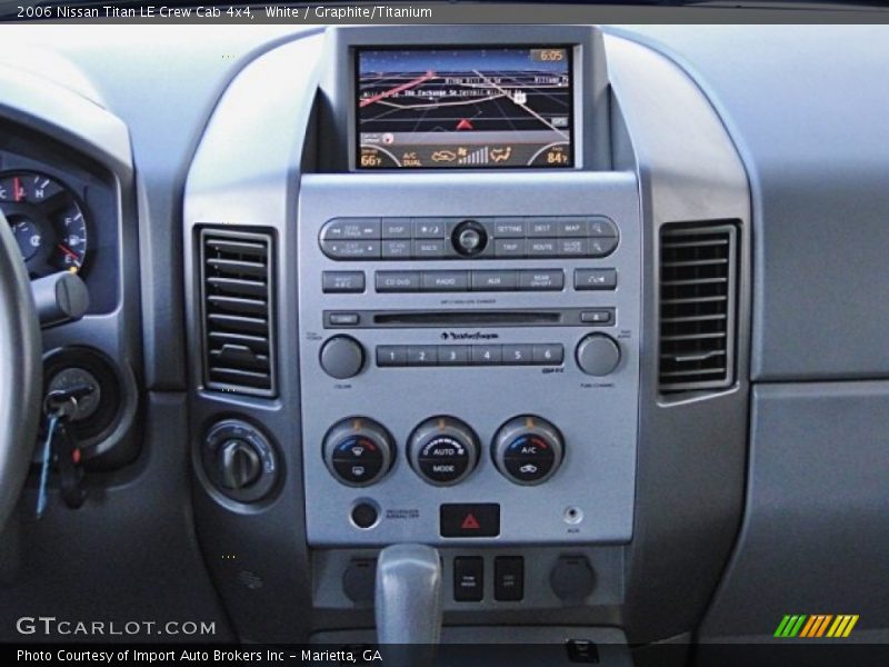 White / Graphite/Titanium 2006 Nissan Titan LE Crew Cab 4x4