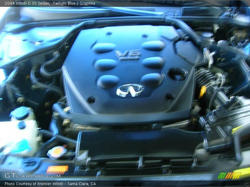 Twilight Blue / Graphite 2004 Infiniti G 35 Sedan
