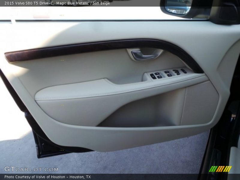 Magic Blue Metallic / Soft Beige 2015 Volvo S80 T5 Drive-E