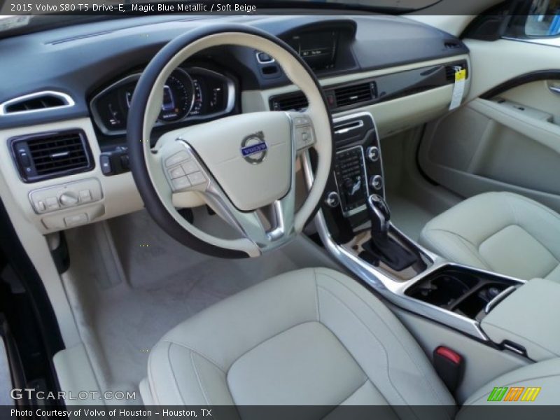  2015 S80 T5 Drive-E Soft Beige Interior